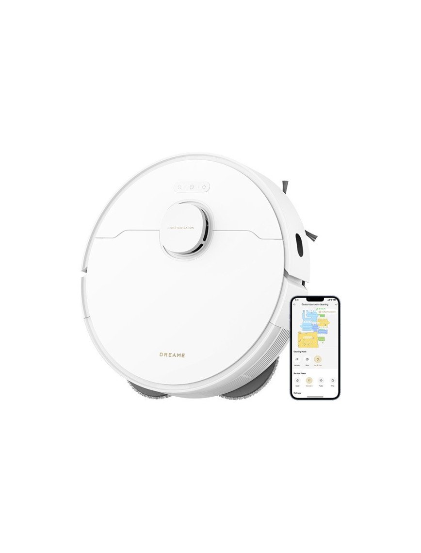 Dreame L10s Pro Gen 2 Robot Süpürge Beyaz, 7.000PA Emiş Gücü